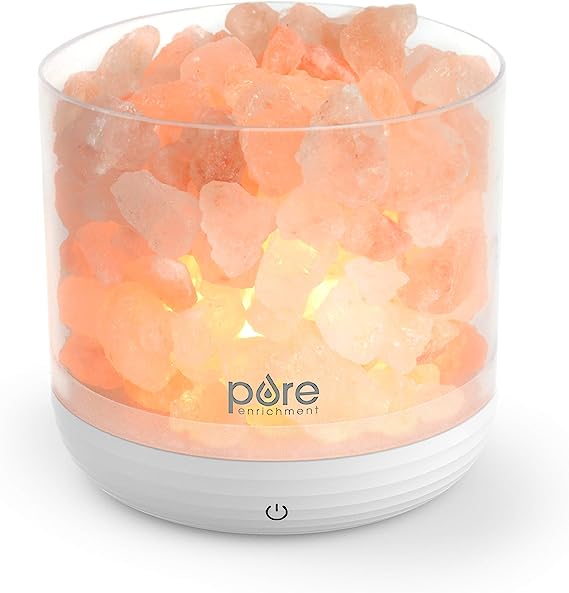 Himalayan Glow Salt Lamp with Dimmer Switch 5-7 lbs